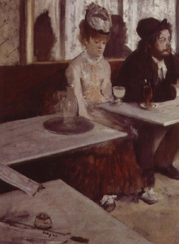 Edgar Degas absint oil painting picture